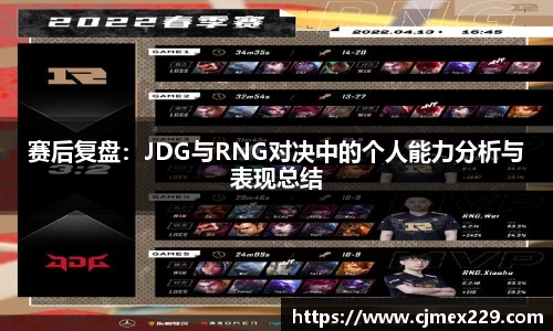 赛后复盘：JDG与RNG对决中的个人能力分析与表现总结